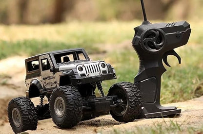 Remote Control Thar Rock Crawler Water Mist smoke High Speed 4 * 4 Toy Car (Colour as per Stock)