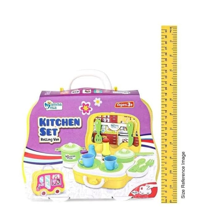 Gilli Kitchen Cooking Pretend Play Set Suitcase Toy