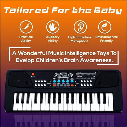 Kids piano with Mic