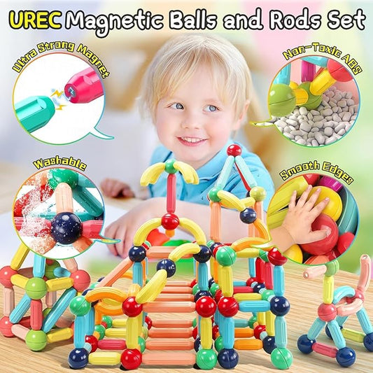 36 Piece Magnetic Stick Toy