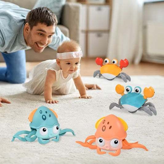 Crawling Crab Baby Toy